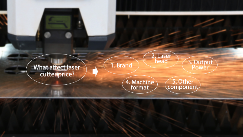 레이저 커터 가격 요인에 영향을 미침