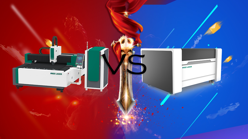 fiber laser cutting machine VS CO2 laser cutting machine