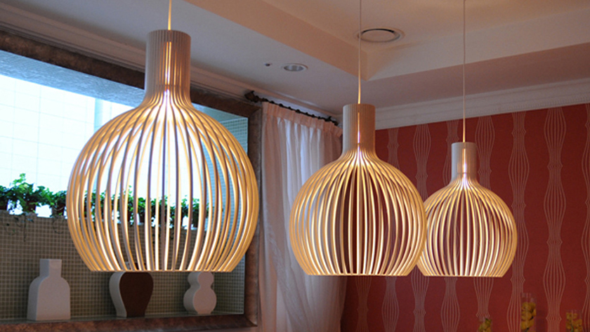 Laser cutting machine creates a different visual feast in the lighting industry