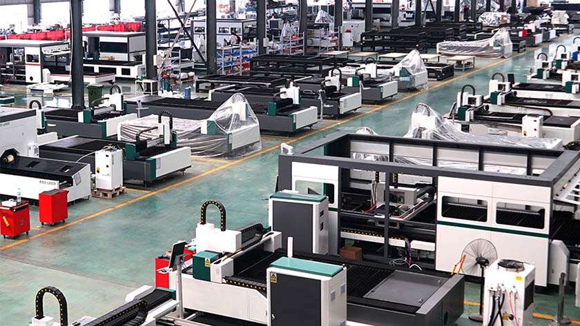 Several core components of laser cutting machine