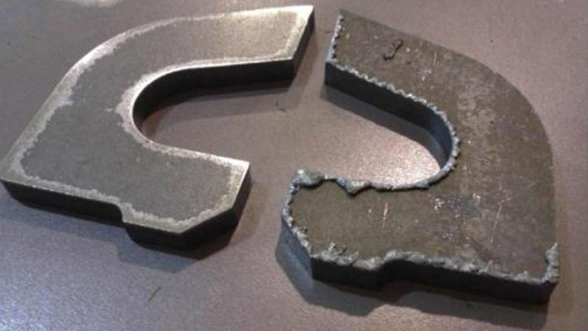 How to reduce the burrs generated during cutting