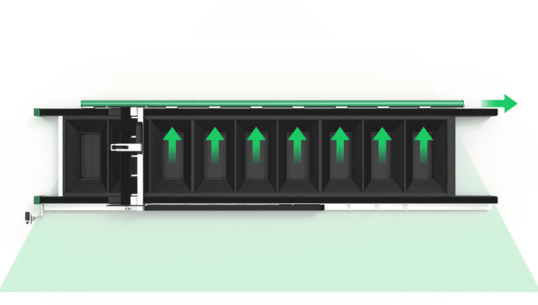 Оптимизировать систему удаления пыли из перегородок.