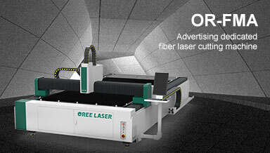 Advertising dedicated fiber laser cutting machine OR-FMA