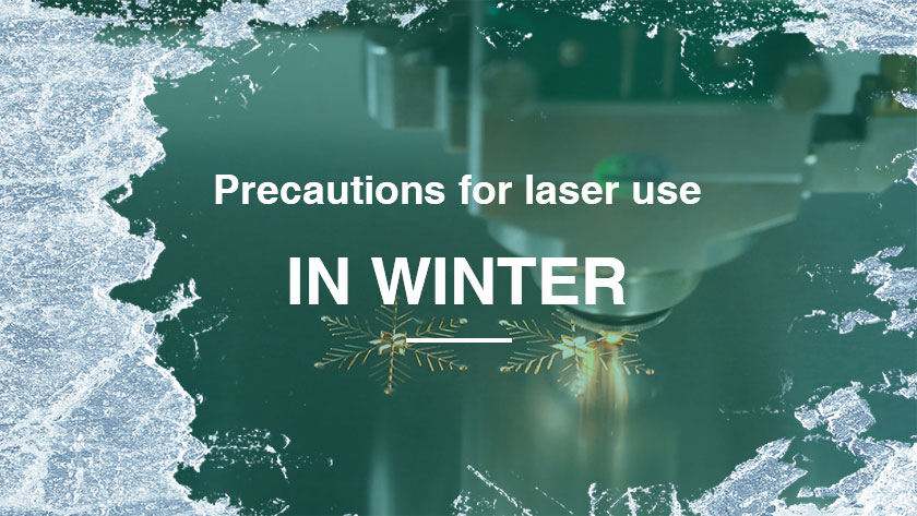 Precautions for laser use in winter